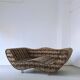 Extra-large postmodern animal print sofa | Germany | 1990s