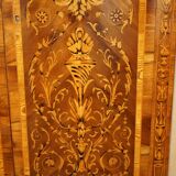 Vintage Regency style Italian marquetry wardrobe