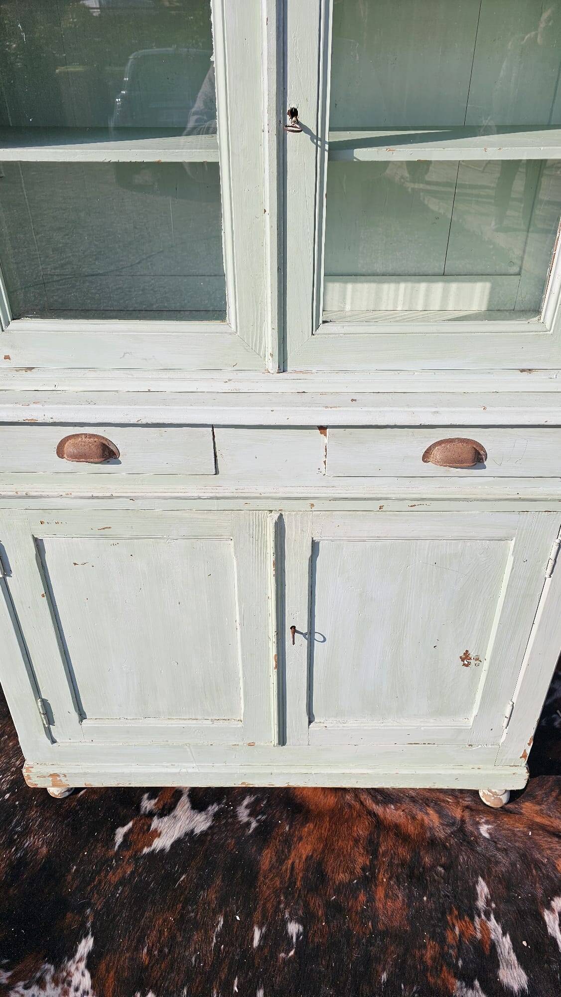 2 body sideboard in water green color