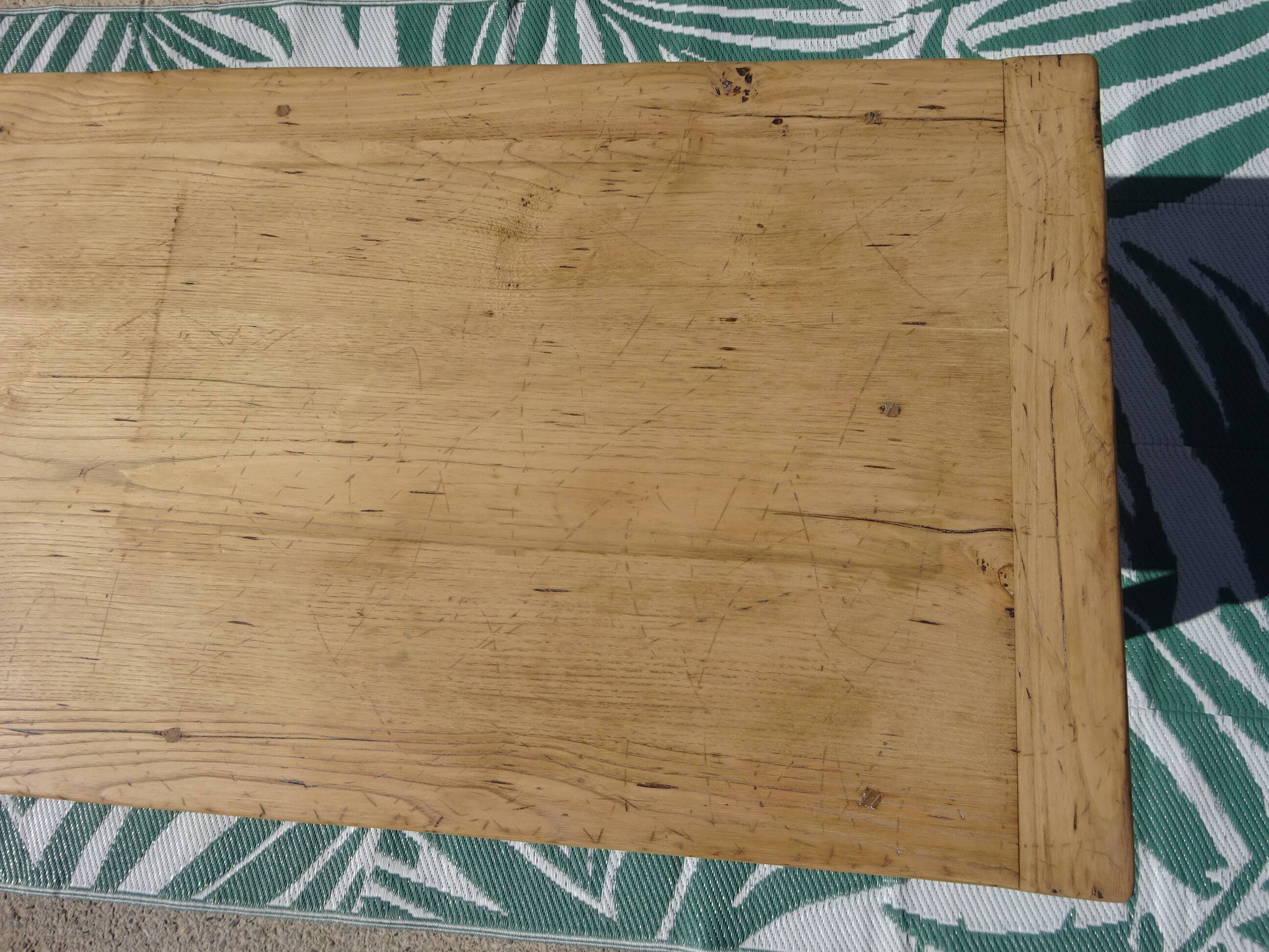 Oak solid wood desk