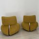 Lot 2 fauteuils Pallone Leolux par Roy de Scheemaker.