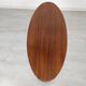 Vintage oval coffee table