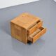 Nightstand made of solid pine, circa 1975