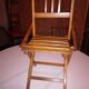 Chair folding child year 50
