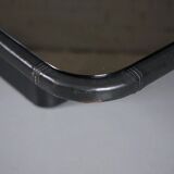 Coffee table (DS 3011) with mirror glass & leather from De Sede