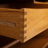 Sideboard in Teak and Oak by Henning Kjaernulf for Bruno Hansen, 1960s