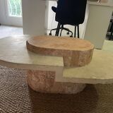 Mactan coffee table attributed to Magnussen Ponte