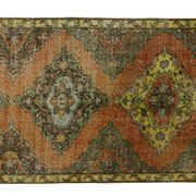 Tapis Anatolien Vintage Fait Main – Années 1950, 270x102 cm