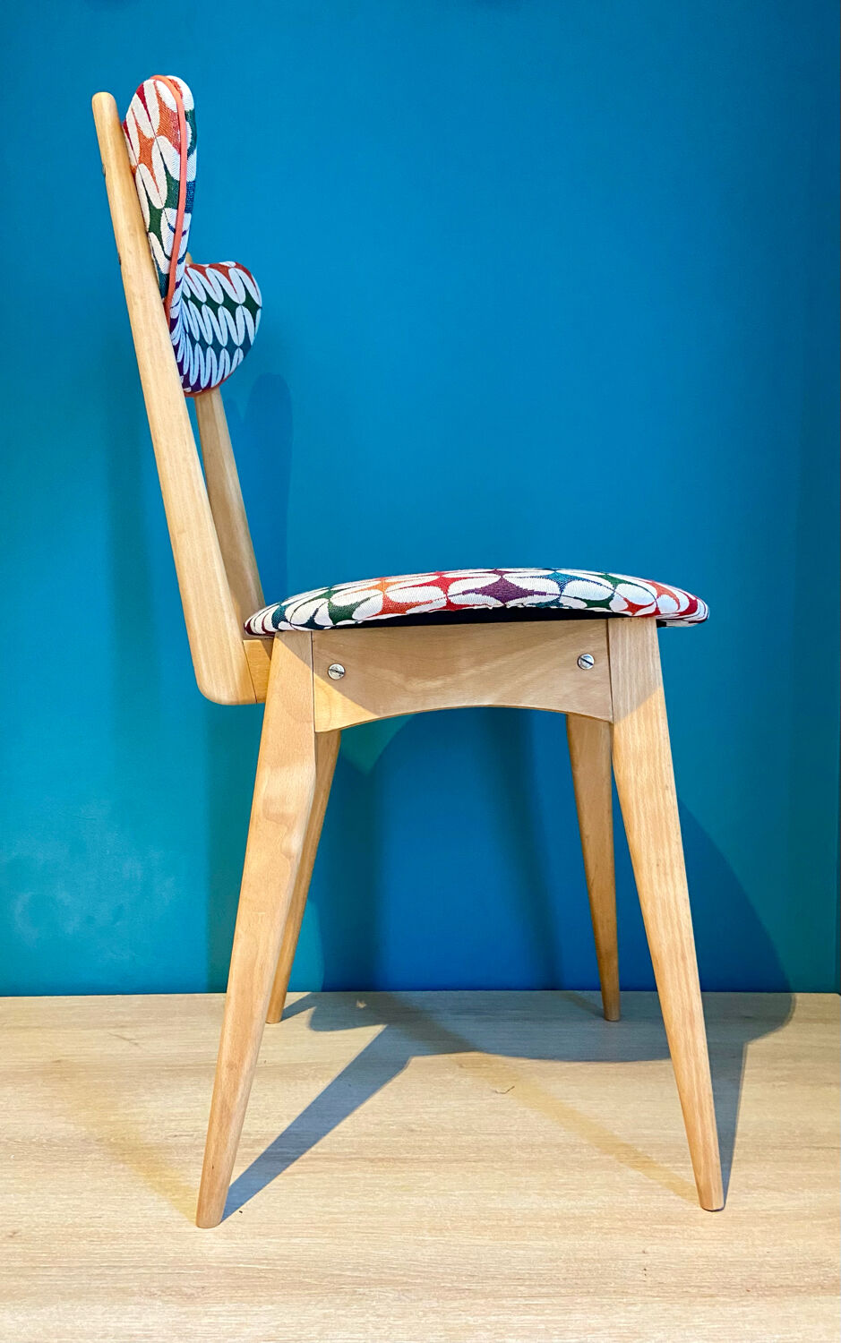 Colorful vintage chair