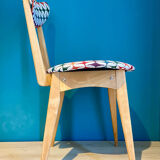 Colorful vintage chair