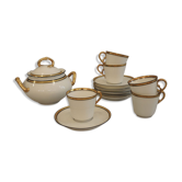 Old Porcelain Coffee Service Part 11 pcs