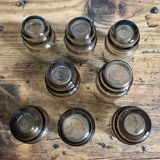 Verres fumés vintage liqueur