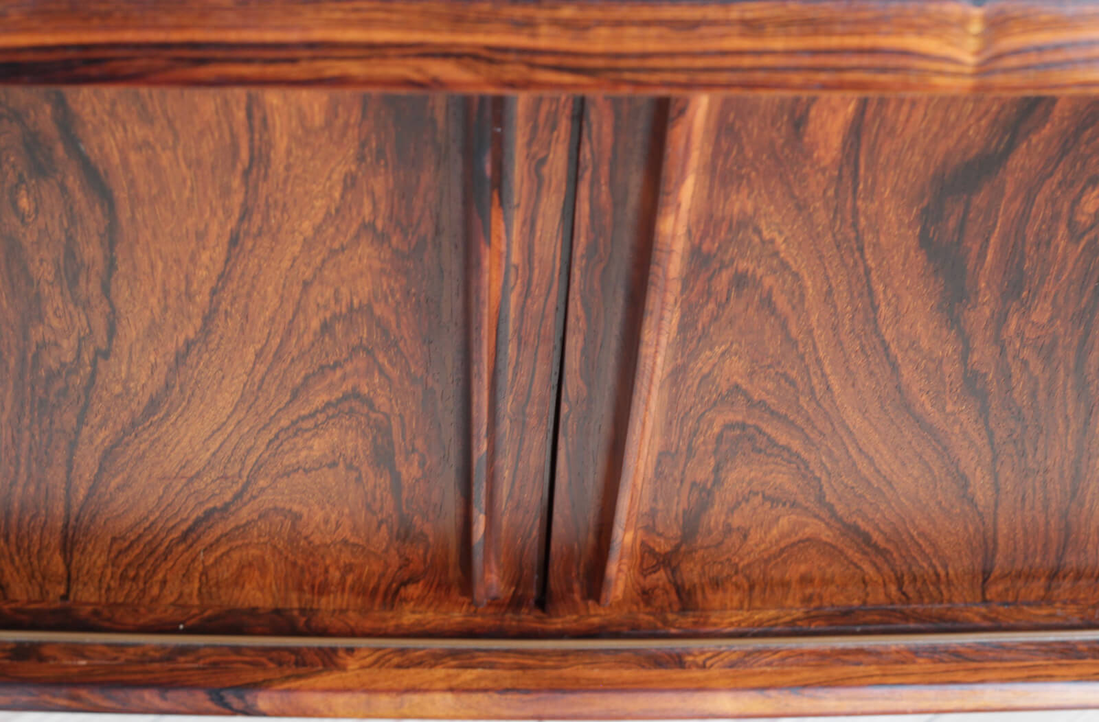 Danish highboard in brasilian rosewood by H. P. Hansen, 1960