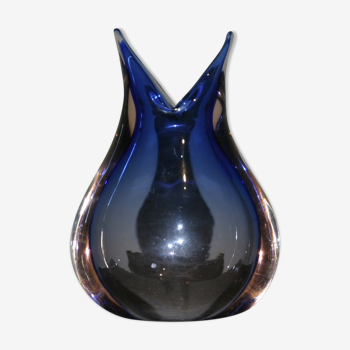 Vase en verre Murano