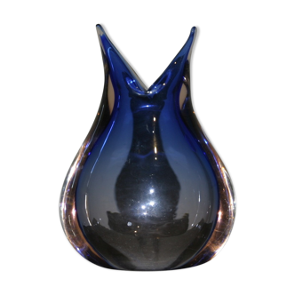 Vase en verre Murano