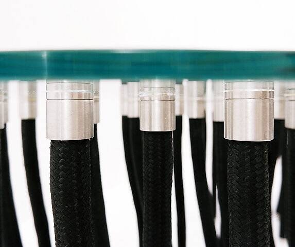 Pair of modern side tables "Org" by Fabio Novembre for Cappellini