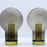 Pair of vintage Dutch ceiling lights by Raak 36 cm