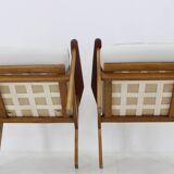 1960s Pair of Restored Armchairs, Denmark