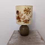 Ceramic floor lamp with Herbarium lampshade