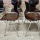 Set of 6 vintage stackable chairs pagwood Flötotto