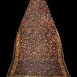 Persian Oriental rug Iran Ancient Malayer: 1.07 x 2.80 metres