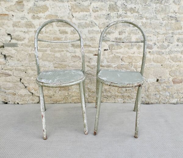 Paire de chaises Mobilor, années 50