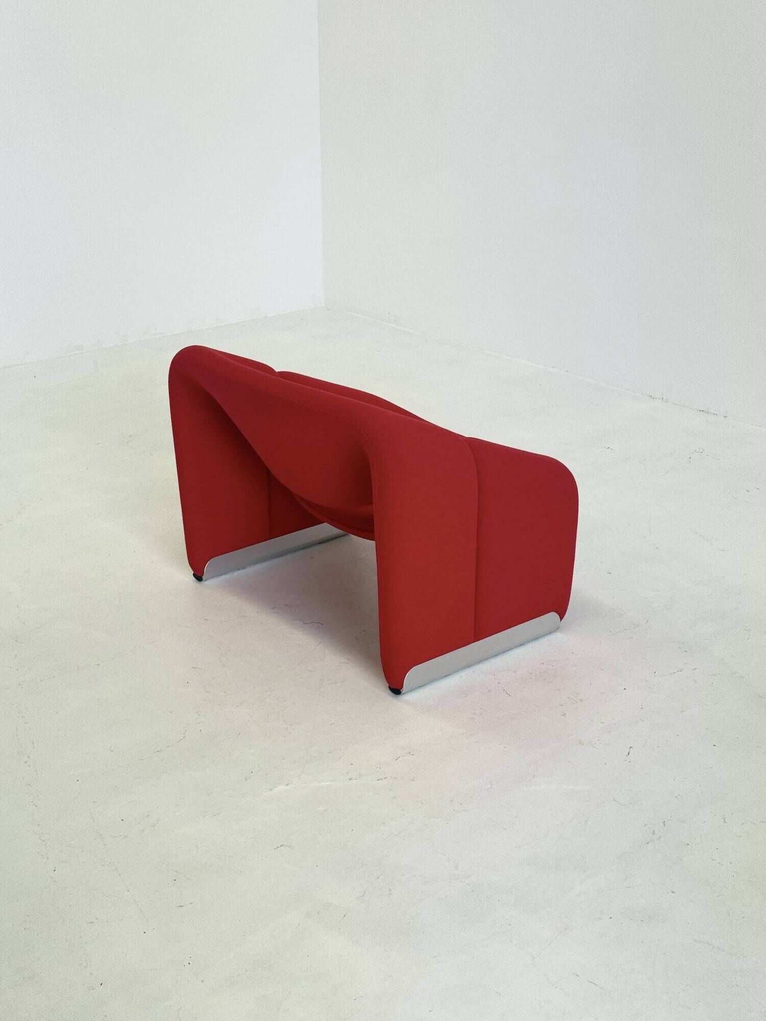 Chaise Artifort Groovy F598 M de Pierre Paulin en rouge
