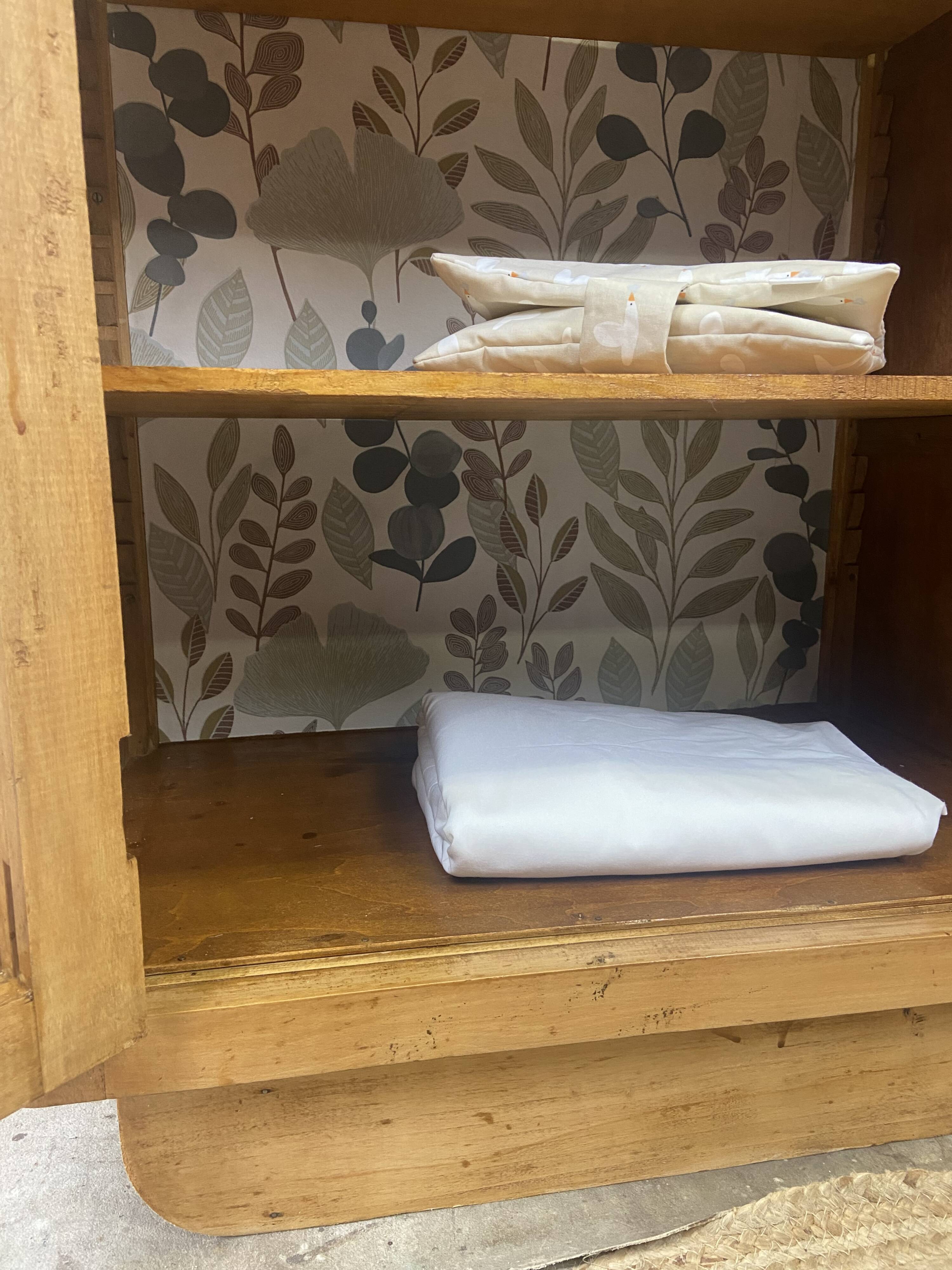 Asymmetrical wardrobe from the 1950s