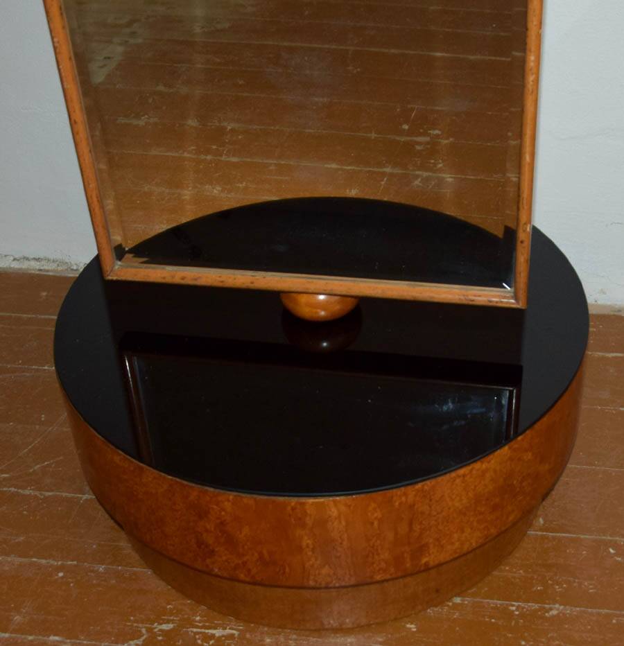 Grand Miroir à Charnière Antique des Années 1930 par Halabala pour UP Zavody