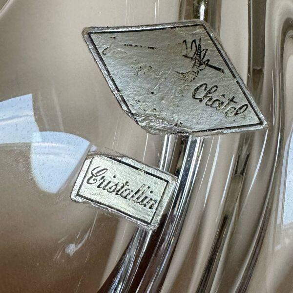 Coupe étoile cristal Vannes années 60