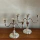 Pair of English candlesticks