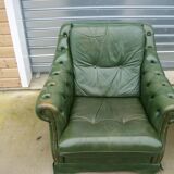 Pair of Schesterfield armchairs