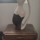 Vase Pichet "Forme Libre" Raku et Bois vermoulu (1960/70)