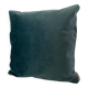 Water green velvet cushion