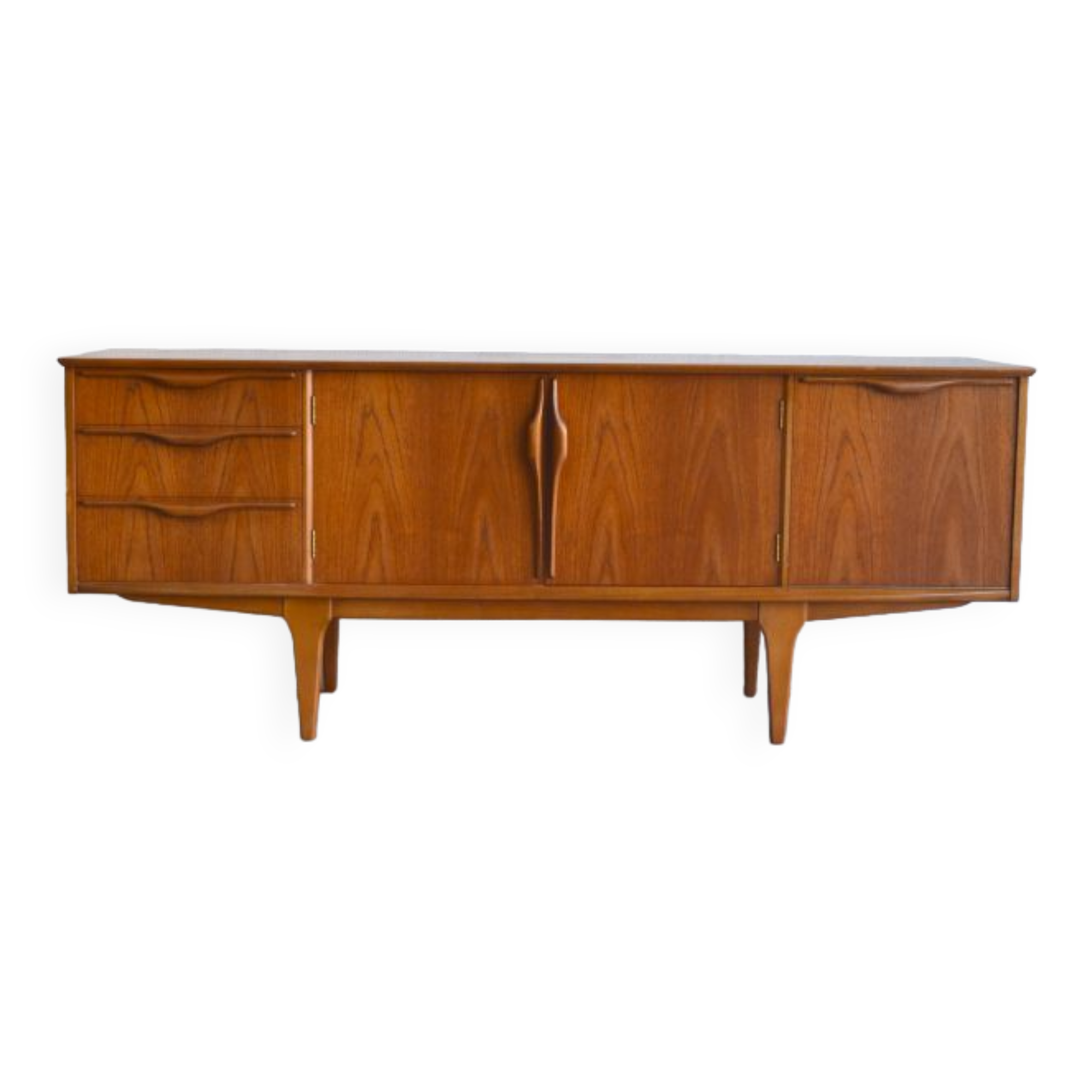 Enfilade par Jentique – poignées « vague » * 183 cm