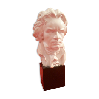 Statue Beethoven resine socle en marbre objet decoration maison