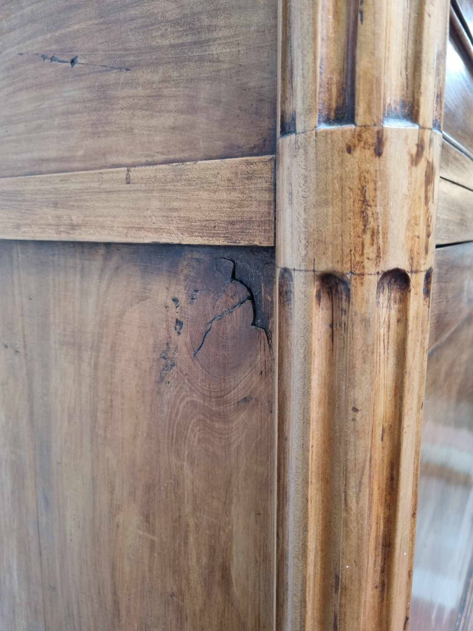 Cherry wood secretary