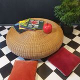 Table basse Ronde en osier