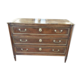 Commode d'époque Louis XVI en noyer