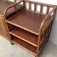 Buffet vintage cannage rotin et bois