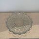 Vintage flower-shaped glass dish