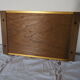 Mirror top wood and copper metal