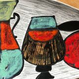 Cut in earthenware circa 1960