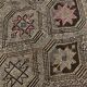 5x9 Cream Brown Handmade Kilim Rug, 151x286Cm