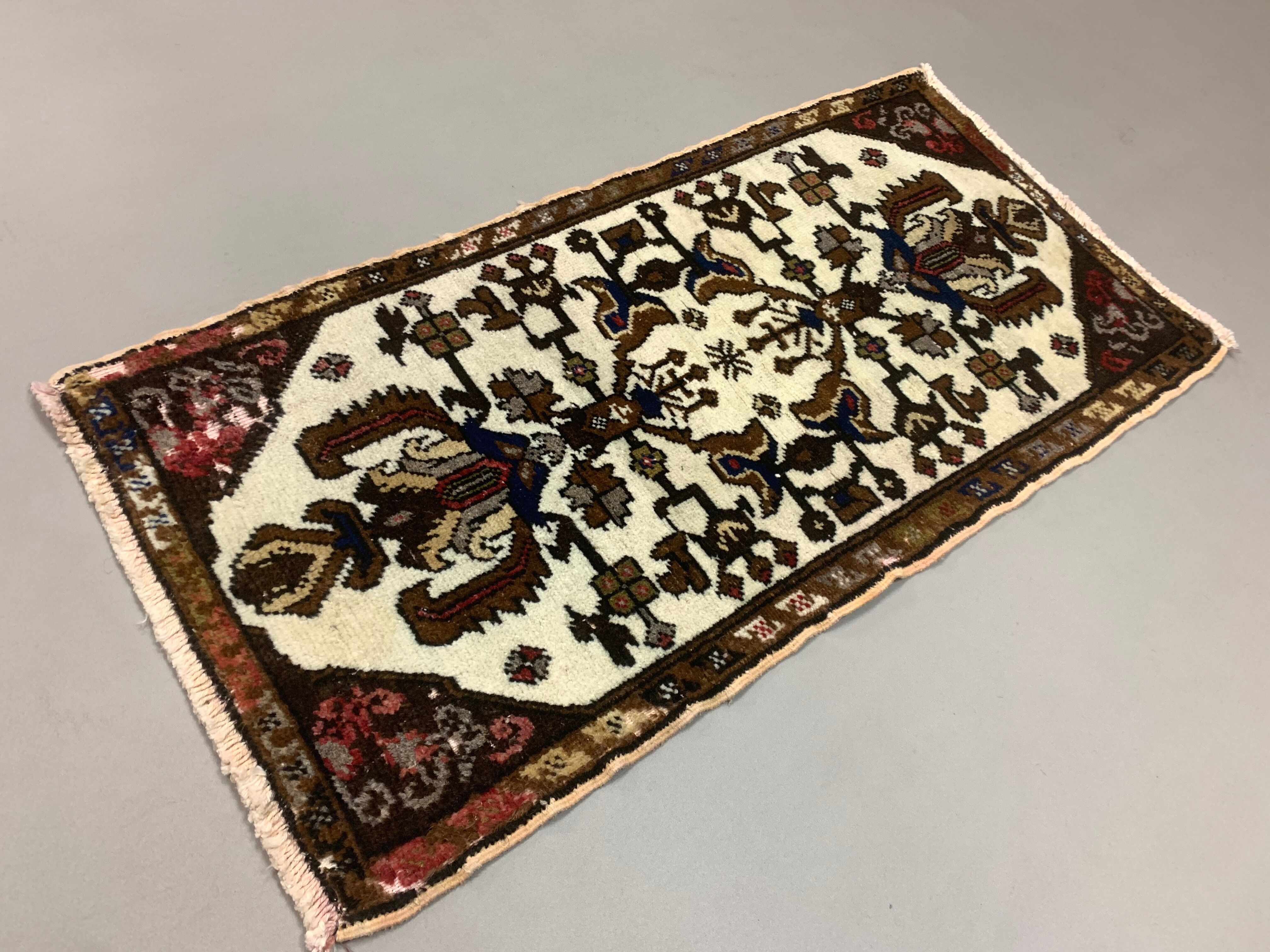 Turkish rug 95x45 cm