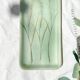 Vintage Abu Gosh Jerusalem Green Earthenware Asparagus Dish