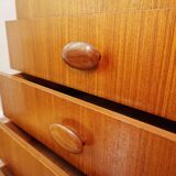 Chest of drawers 6 Scandinavian teak drawers