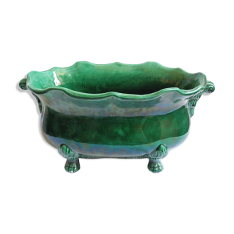 Planter claws dabdding Saint Clement french flowers pot retro deco