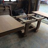 Art Deco dining table in Rio rosewood