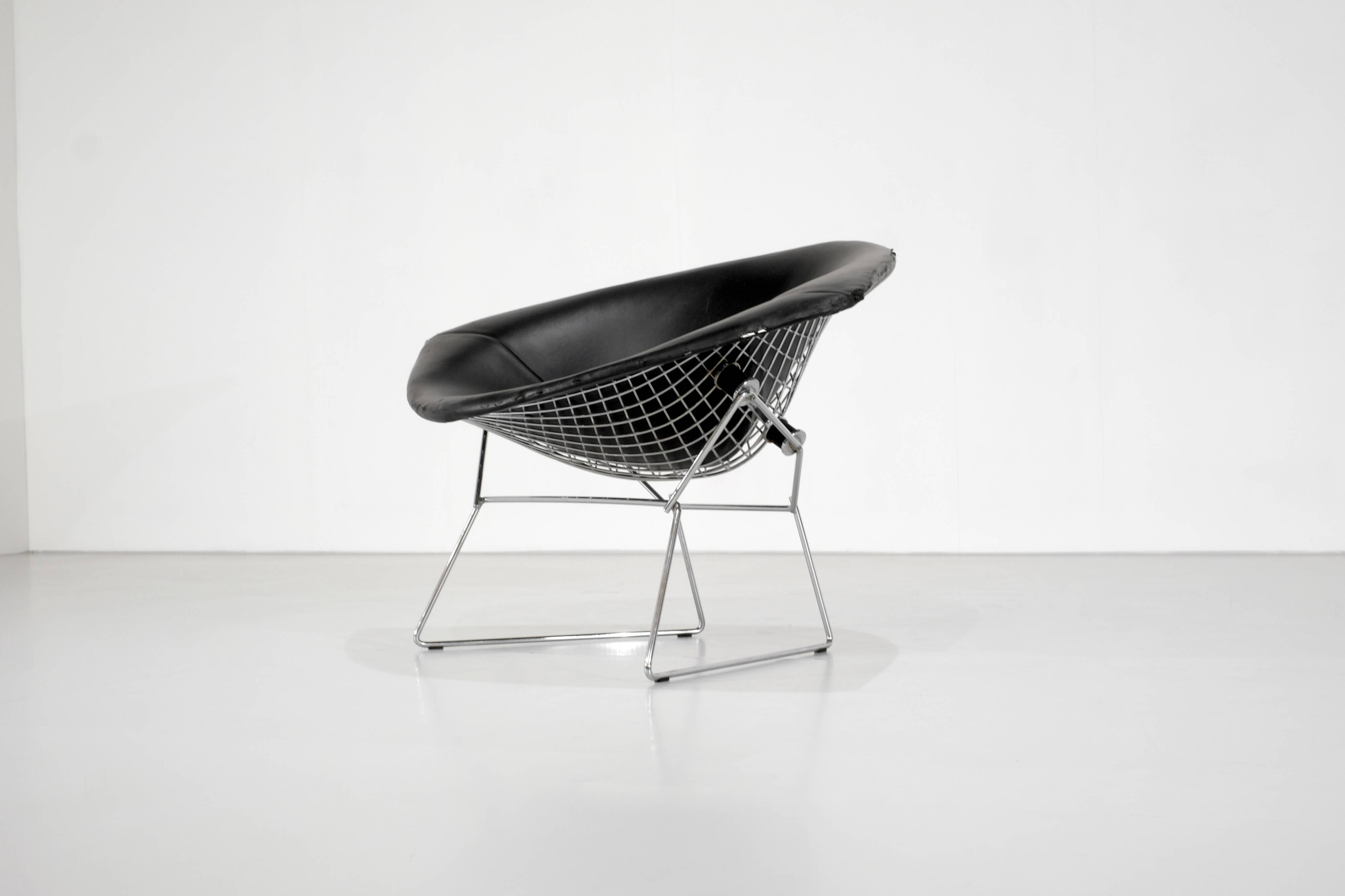 Chaise " Large Diamond " de Harry Bertoia pour Knoll, États-Unis 1952.